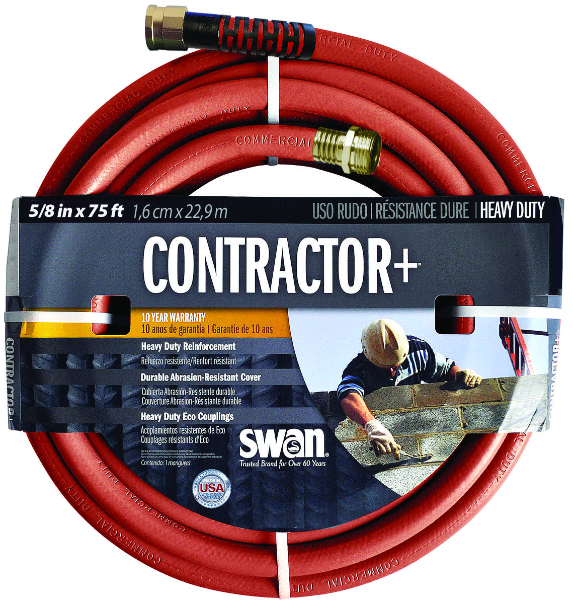 Swan CSNCG58075 SNCG58075 Garden Hose, 75 ft L