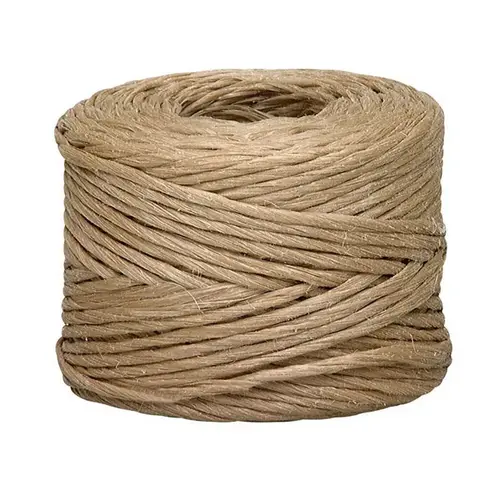 Twine, 230 ft L, 7 lb Working Load, Polypropylene, Brown