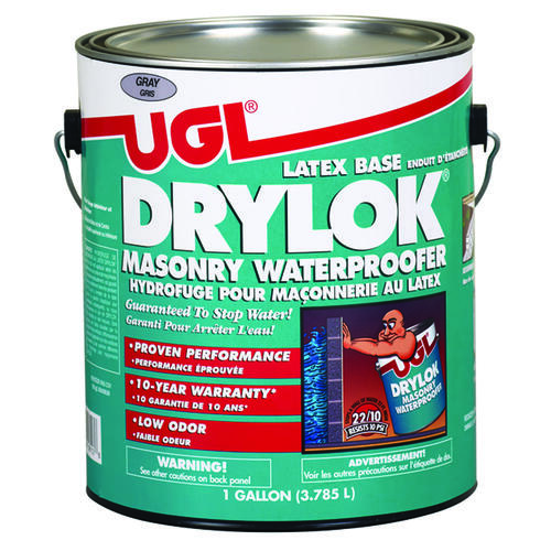 Masonry Waterproofer, Gray, 3.78 L