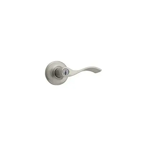 Entry Lever, Satin Nickel - pack of 4