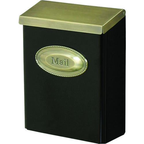 Designer Series DMVKGV04 Mailbox, 440 cu-in Capacity, Galvanized Steel, Powder-Coated, 9.7 in W Venetian Bronze