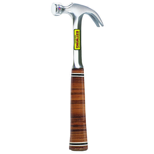 Estwing E16C Hammer, 16 oz Head, Curved Claw Head, Solid America Steel Head, 12-1/2 in OAL