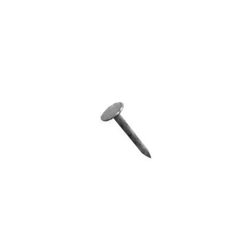 Pro-Fit 132172 0 Hand Drive Roofing Nail, 3 in L, Flat Head, 11 ga Gauge, Steel Electro-Galvanized