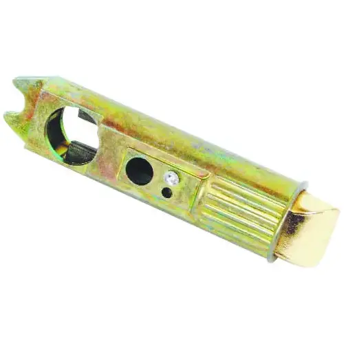 Door Latch Assembly, Plastic/Steel, Brass Tan