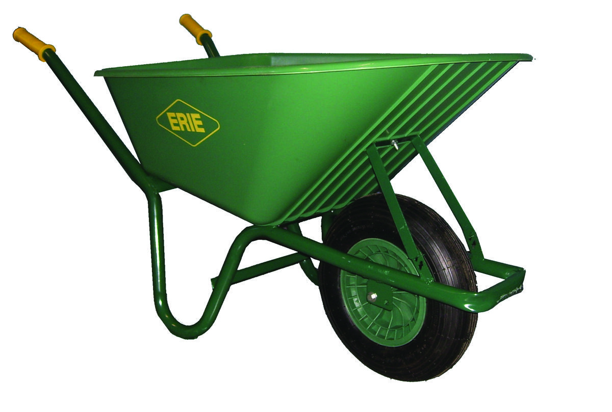 ERIE SE100TRAY SE100 73108 Wheelbarrow Tray, 6 cu-ft Volume, Polyethylene