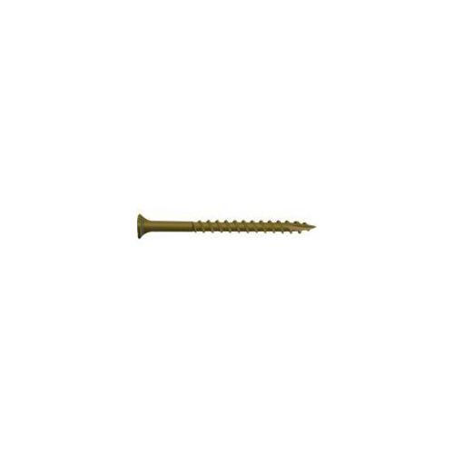 Camo 0356170 Deck Screw, #9 Thread, 3 in L, Bugle Head, Star Drive, Type 17 Slash Point, Carbon Steel, ProTech-Coated - pack of 100
