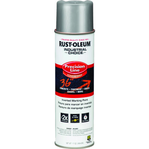 INDUSTRIAL CHOICE Marking Paint, Gloss, Silver, 17 oz, Aerosol Can