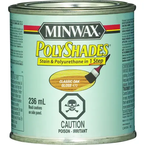 Polyshades, Gloss, Liquid, Classic Oak, 236 mL, Can