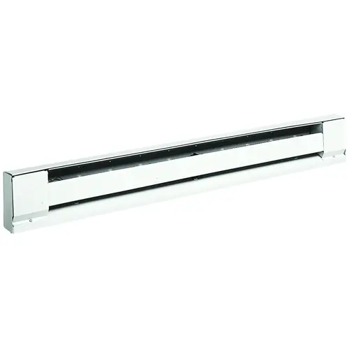 TPI H2905-028S 2900S Series Baseboard Heater, 2.1/1.8 A, 208/240 V, 1706/1275 Btu/hr BTU, Ivory