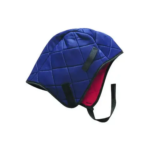 Jackson Safety 3000442 Winter Liner, Nylon, Blue, Hook-and-Loop Attachment