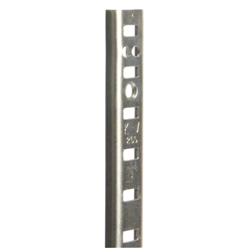 255 Mortise-Mount Pilaster Standard 500 lb, Steel, Wall Mounting