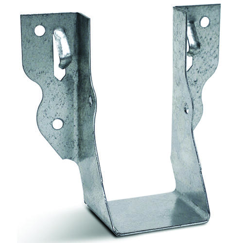 Simpson Strong-Tie LU26L LU Series Standard Joist Hanger, 5 in H, 1-5/8 in D, 1-9/16 in W, 2 x 6 in, Steel, Galvanized