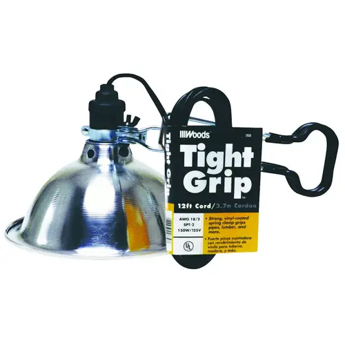 CCI 2839 Clamp Light, Incandescent Lamp, Black