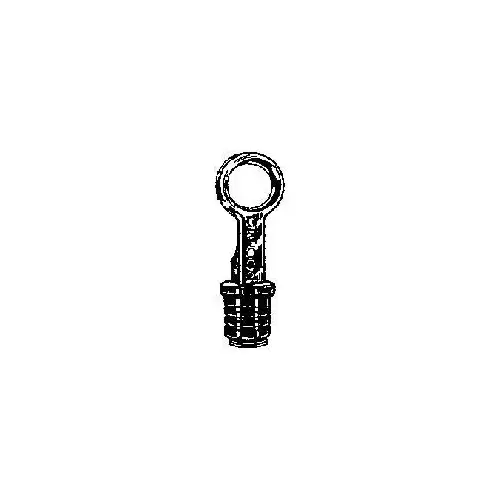 US Hardware M-278C Drain Plug, Corrosion-Resistant, Stainless Steel, For: 1 in Dia Drain