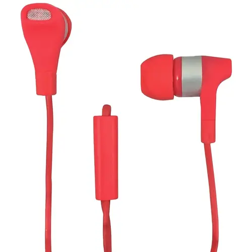 Earbuds, Red