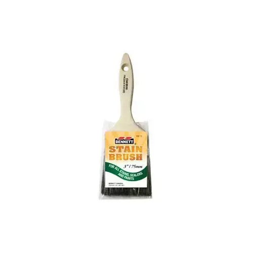 Paint Brush, 3 in W, Polyester Bristle