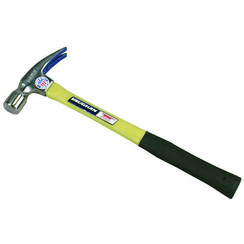 Vaughan FS999L Hammer, 20 oz Head, Straight Claw, Smooth Head, HCS Head, 16 in OAL