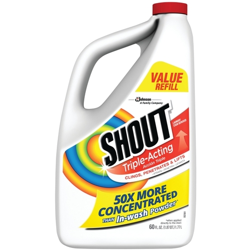 SHOUT 02274 Stain Remover, 60 oz Bottle