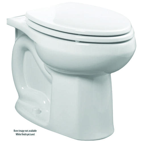 American Standard 3068001.021 Colony 3251A.101.021 Flushometer Toilet Bowl, Elongated, 12 in Rough-In, Vitreous China, Bone