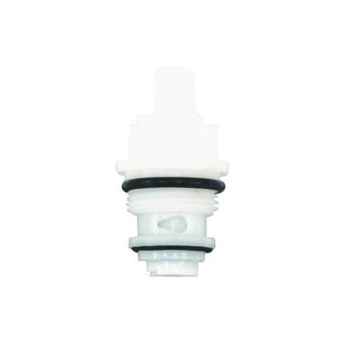 US Hardware P-048C Faucet Stem, Plastic, 1-15/16 in L, For: Nibco Washerless Kitchen and Vanity Faucets White