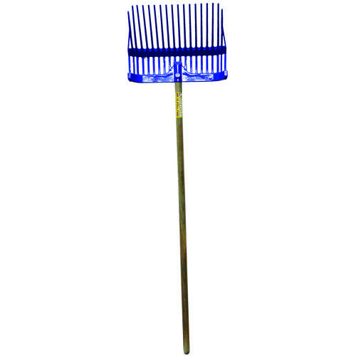 1308100 Stall Fork, Plastic Tine, Polycarbonate Handle, Blue