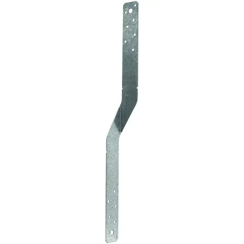Pre-Deflected Hold Down, 18 in L, 1-1/4 in W, Cast Aluminum - pack of 100