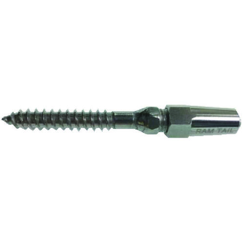 Lag Jaw, Fixed End, Stainless Steel