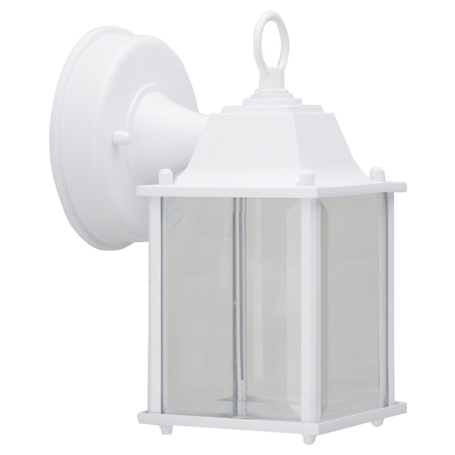 Outdoor Wall Lantern, 120 V, 6.65 W, LED Lamp, 320 Lumens Lumens, 3000 K Color Temp