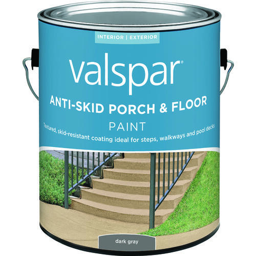 024.00.007 Porch and Floor Paint, Dark Gray, 1 gal - pack of 4