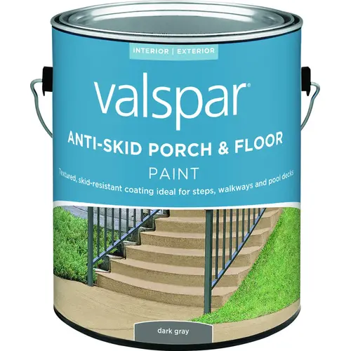 024.00.007 Porch and Floor Paint, Dark Gray, 1 gal