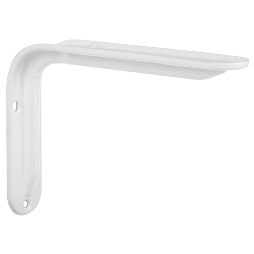 Knape & Vogt 217SP WH 10 Silhouette Shelf Bracket, 9-7/8 in L, 6-1/2 in H