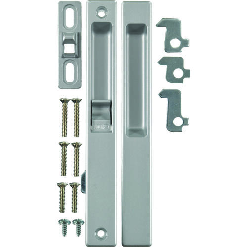 Wright Products V1195 Patio Door Latch, Aluminum, Flush Mounting