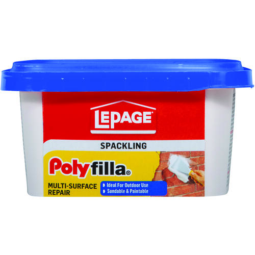 LePage 1256114 Polyfilla Multi-Surface Repair, Off-White, 300 mL Plastic Tub