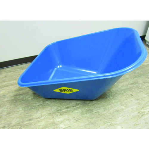 ERIE E-346130 E-346129 Wheelbarrow Tray, 10 cu-ft Capacity, Poly