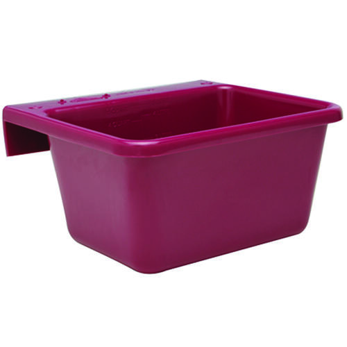 1306613 Pet Feeder, S, 5 qt Volume, Burgundy