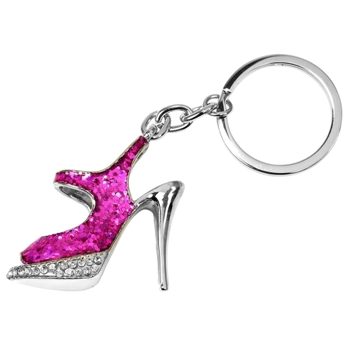 KEYCHAIN SHOE HIGH HEEL BLING - pack of 200