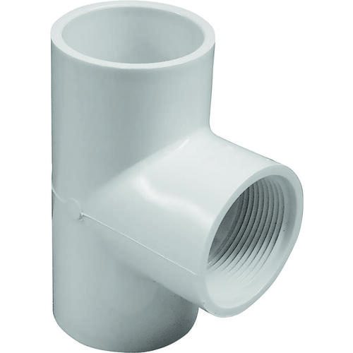 402020BC Pipe Tee, 2 in, Slip x FPT, PVC, SCH 40 Schedule