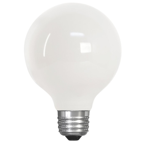 L LED Bulb, Globe, G25 Lamp, 40 W Equivalent, E26 Lamp Base, Dimmable, Daylight Light