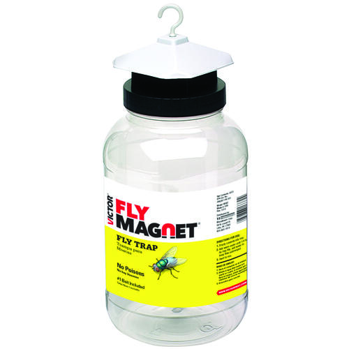 VICTOR M382 Fly Trap with Bait, Solid, 1 gal Green