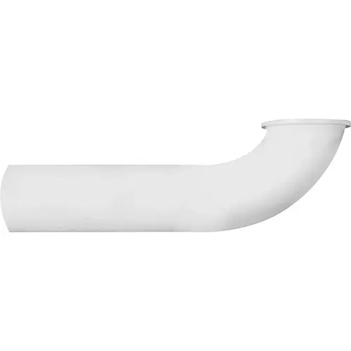 Wall Tube, 1-1/4 in, Plastic, White