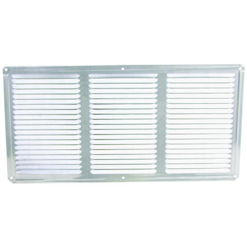 Master Flow EAC16X8 Undereave Vent, 8 in L, 16 in W, 65 sqft Net Free