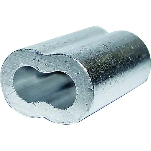 Campbell 7670744/7670844 7670844 Cable Ferrule, 3/16 in Dia Cable, Aluminum - pack of 50