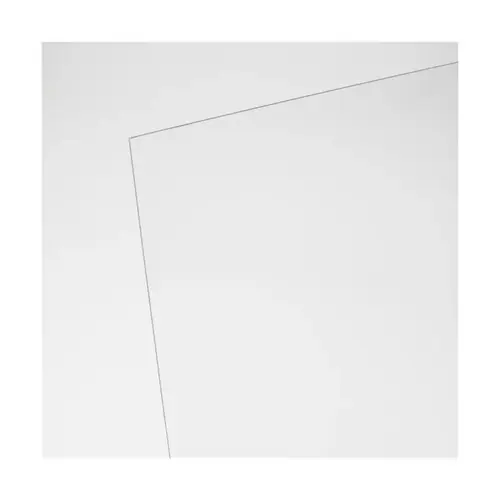 Flat Sheet, 44 in L, 32 in W, 0.093 in Thick, Clear - pack of 10