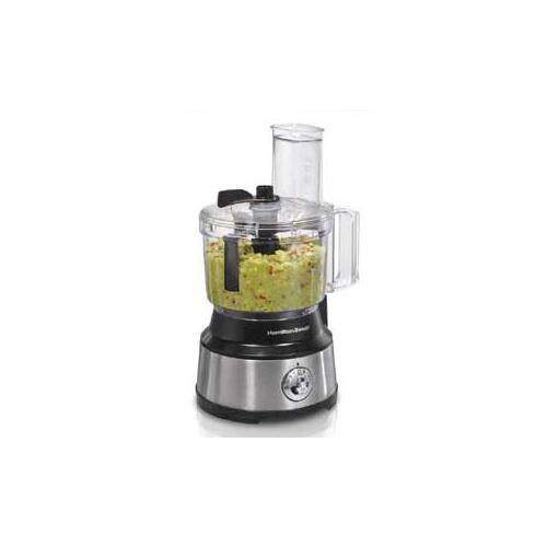 Food Processor with Bowl Scraper, 10 Cups Bowl, 450 W, Stainless Steel, Black