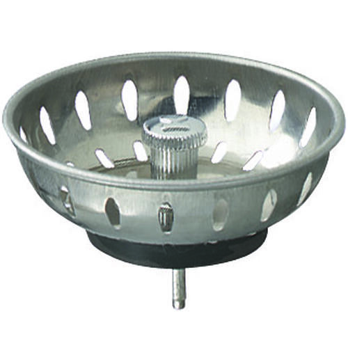 Basket Strainer, Stainless Steel, For: Sink