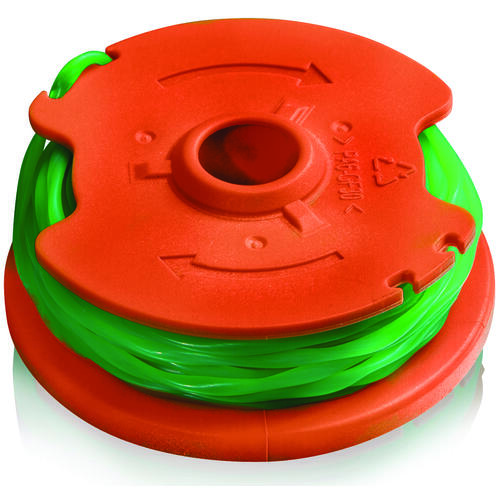Worx WA0014 Spool and Line, 0.08 in Dia, 20 ft L, Co-Polymer Nylon Resin, Green