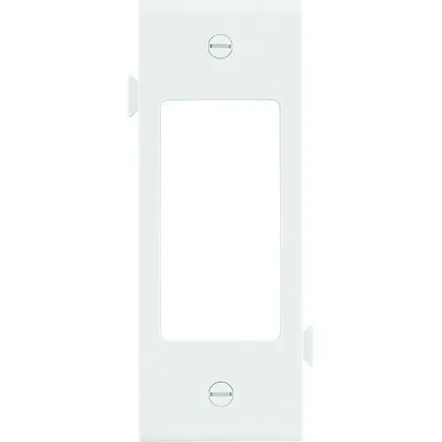 Eaton STC26W STC26 Wallplate, 4-1/2 in L, 2-3/4 in W, 1 -Gang, Polycarbonate, White, High-Gloss