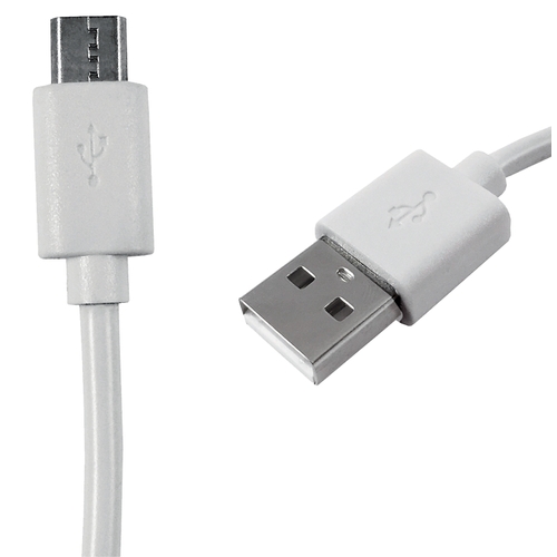 Zenith PM1003MCW USB Cable, White Sheath