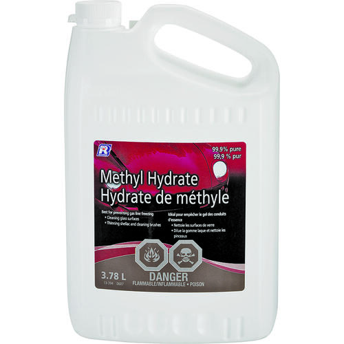 13-394 Methyl Hydrate Thinner, Liquid, Pungent, Clear - pack of 4
