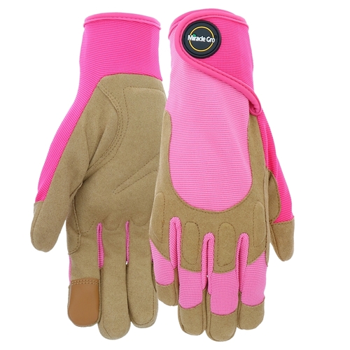 Miracle-Gro MG86208/WXS GLOVE HI-DEX WOMENS LTHR XS/S Pair